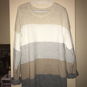 Soft Stripped Sweater